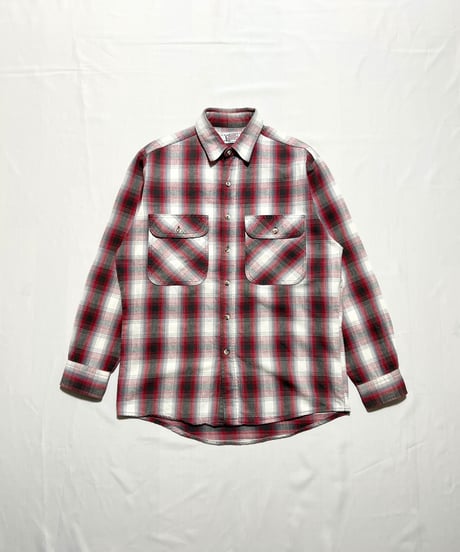 80's Private Property Ombre Check Shirts M