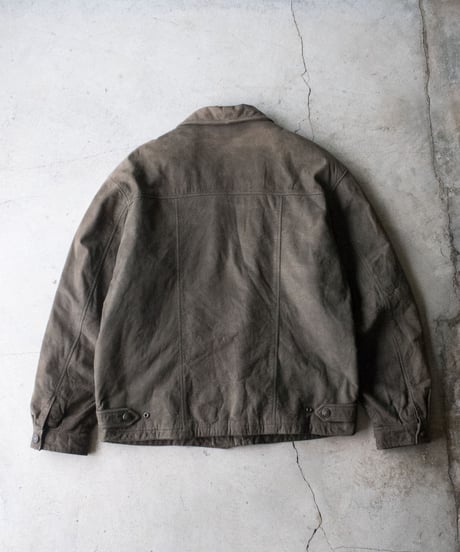 90's Hunt Club Leather Jacket M
