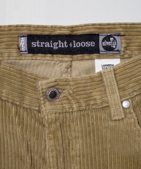 90's Levi's Silvertab Cut-off Corduroy Shorts W32 L34