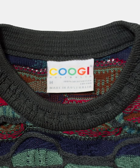 00's COOGI 3D Cotton Sweater M