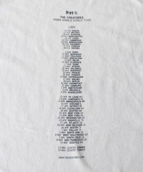 '99 The Creatures " Anima Animus Tour" XL