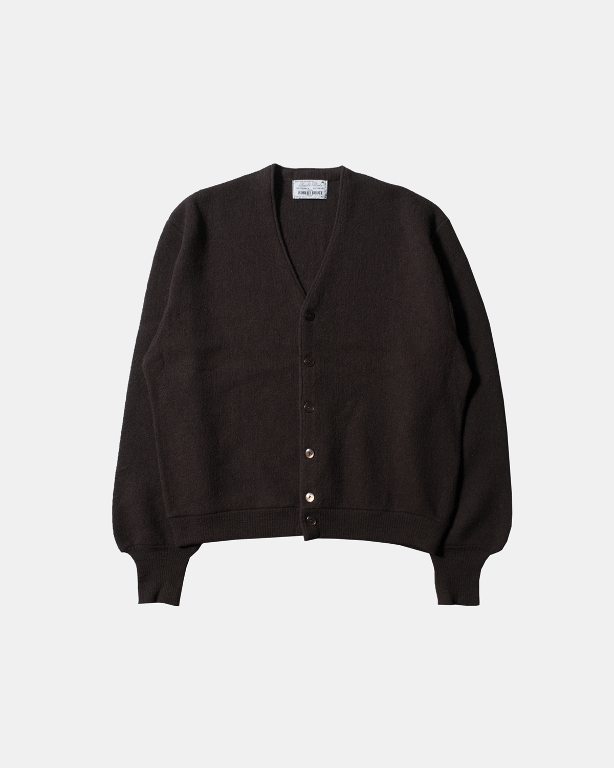 60's 　Robert Bruce Alpaca Wool Cardigan 60s ROBERT BRUCE ALPACA CARDIGAN MADE IN USA 🇺🇸