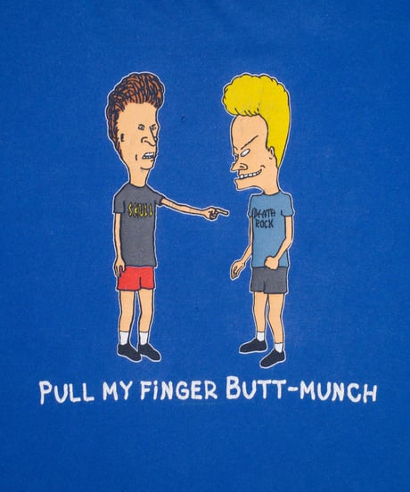 90's Beavis and Butt Head "Pull My Finger Butt Munch" L