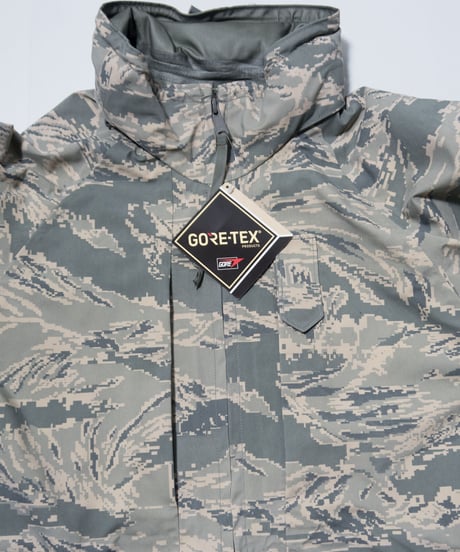 NOS US AIR FORCE Digital Tiger Camouflage GORE-TEX Jacket L-R