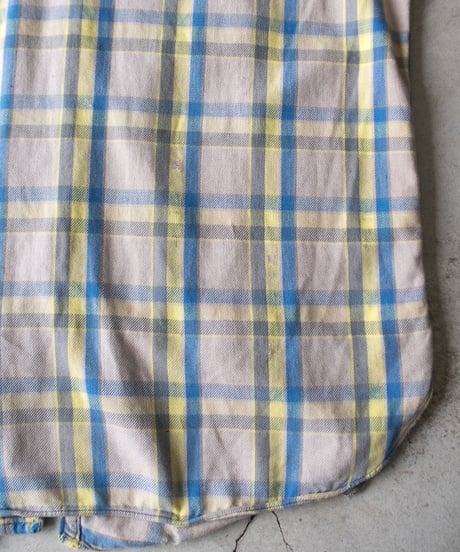 60's PILGRIM Flannel Shirts Boro L
