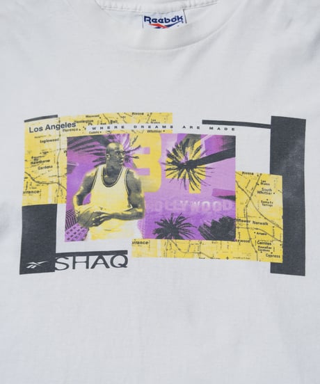 90's Reebok SHAQ S/S T-shirts L