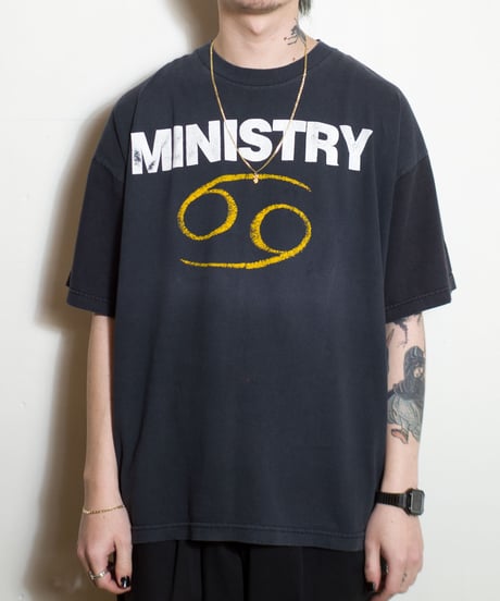 90's Ministry "Filth Pig" S/S  T-Shirts L