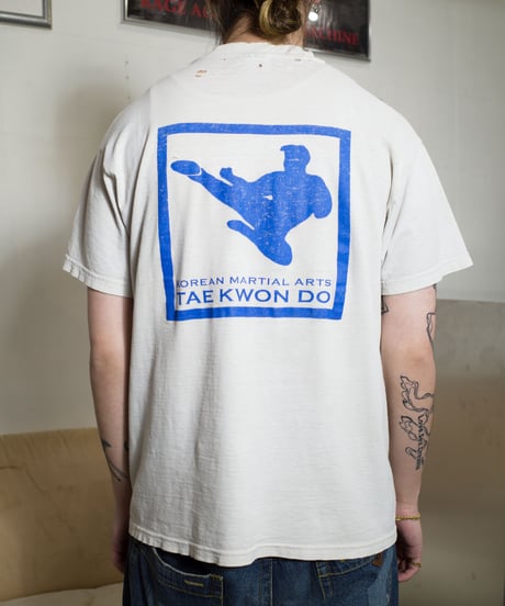 90's Angry Samoans S/S Boro Customized T-shirts XL