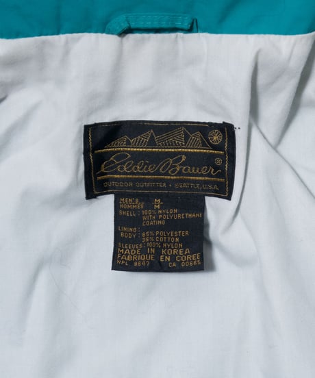 90's Eddie Bauer Short Length Nylon Jacket M