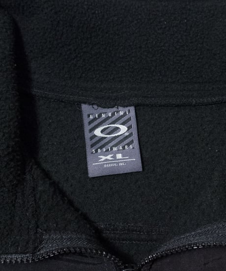 90-2000's Oakley Software Quarter Zip Pullover Fleece XL