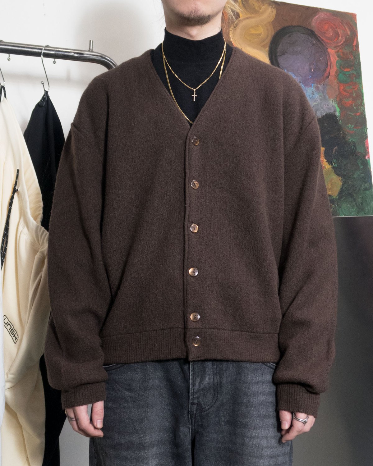 60's Robert Bruce Arnold Palmer Alpaca/ Wool Mi