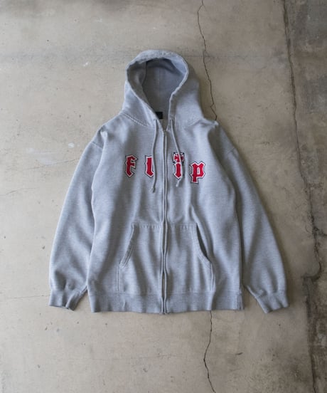 90-2000's Flip Skatebords Zip Up Parka M