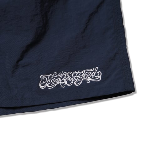 SCRIPT NYLON SHORTS