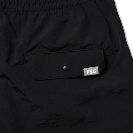 SCRIPT NYLON SHORTS