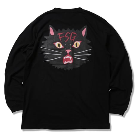 BLACK CAT LONG SLEEVE TEE