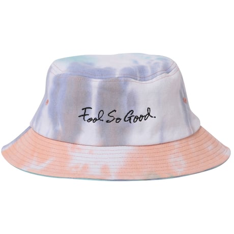 Script Logo Tie-Dye Bucket Hat