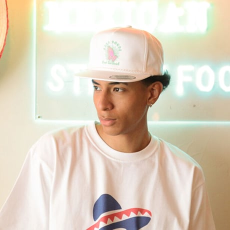 PRAY HAND FLAT ROPE CAP