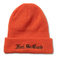 STRAIGHT OE LOGO WAFFLE KNIT CAP