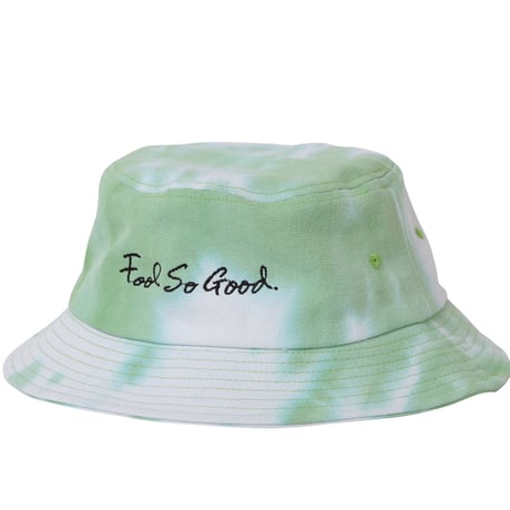 Script Logo Tie-Dye Bucket Hat