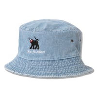 NO NECK DOG DENIM BUCKET HAT　【先行受注】6/21(日)23:59まで受付｜7月上旬発送予定