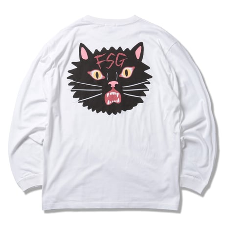 BLACK CAT LONG SLEEVE TEE | FOOL SO GOOD