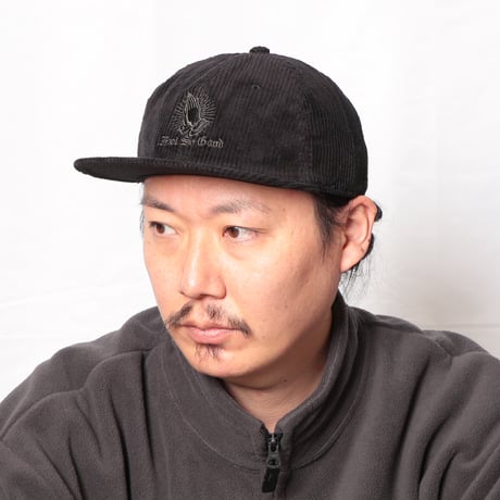 FSG PRAY HAND CORDUROY FLAT CAP