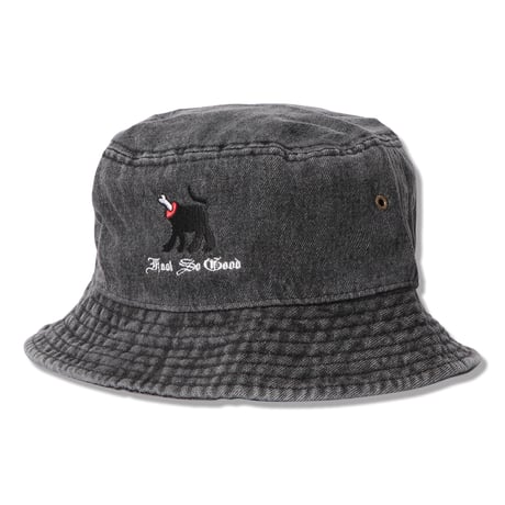 NO NECK DOG DENIM BUCKET HAT　【先行受注】6/21(日)23:59まで受付｜7月上旬発送予定