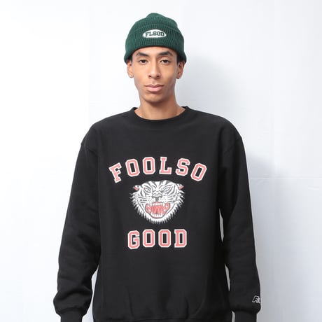 WHITE TIGER CREW SWEAT