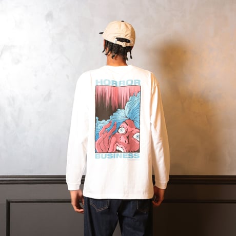 SCREAM LONG SLEEVE TEE