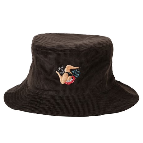 Eat Corduroy Bucket Hat