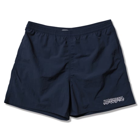 SCRIPT NYLON SHORTS
