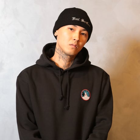 STRAIGHT OE LOGO WAFFLE KNIT CAP