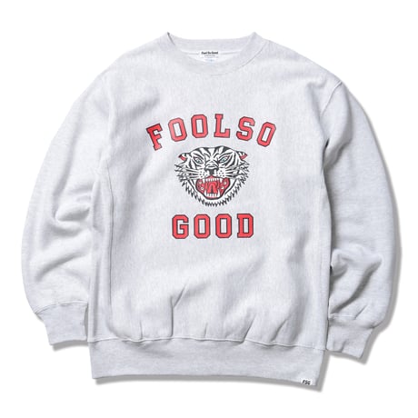 WHITE TIGER CREW SWEAT