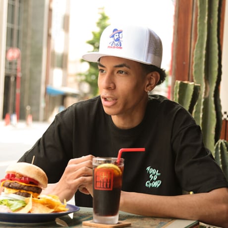SMOKING FLAT MESH CAP