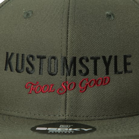 Fool So Good x KUSTOMSTYLE CAP　【先行受注】6/21(日)23:59まで受付｜7月上旬発送予定