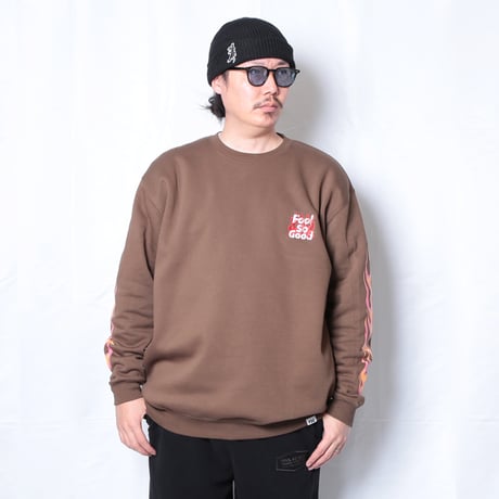 FSG ON FIRE CREW SWEAT