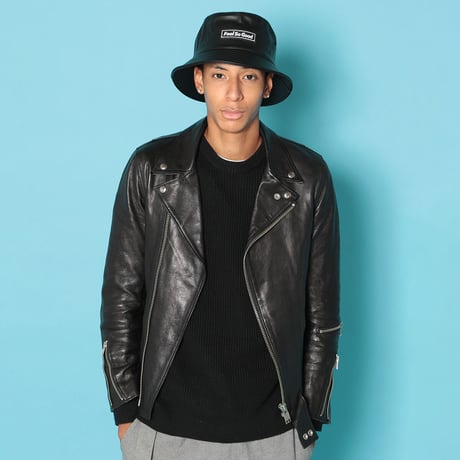 Box Logo Wappen Pu Bucket Hat