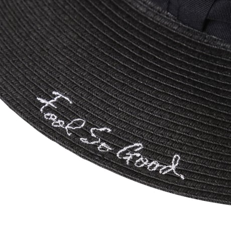 Script Logo Long Brim Flat Hat