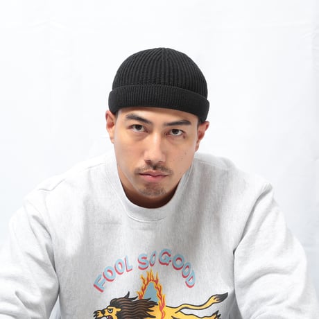 SHORT ROLL KNIT CAP