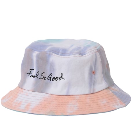 Script Logo Tie-Dye Bucket Hat
