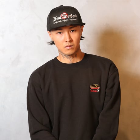 BLOOD ROSE CREW SWEAT