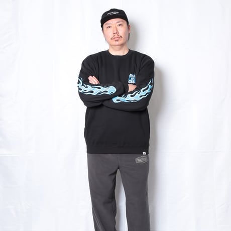 FSG ON FIRE CREW SWEAT