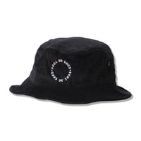 CIRCLE LOGO CORDUROY BUCKET HAT