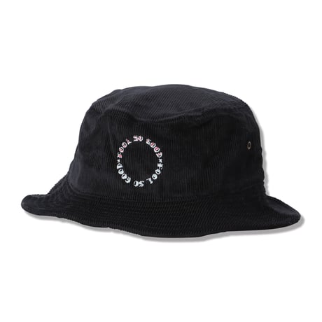 CIRCLE LOGO CORDUROY BUCKET HAT