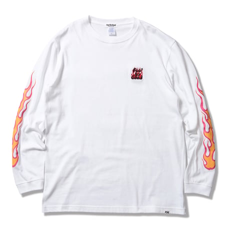 ON FIRE LONG SLEEVE TEE