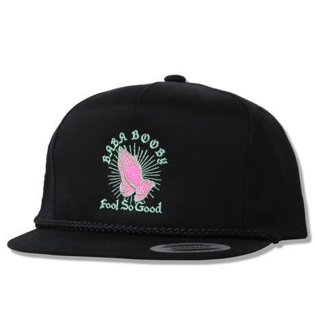 PRAY HAND FLAT ROPE CAP