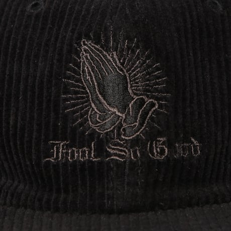 FSG PRAY HAND CORDUROY FLAT CAP