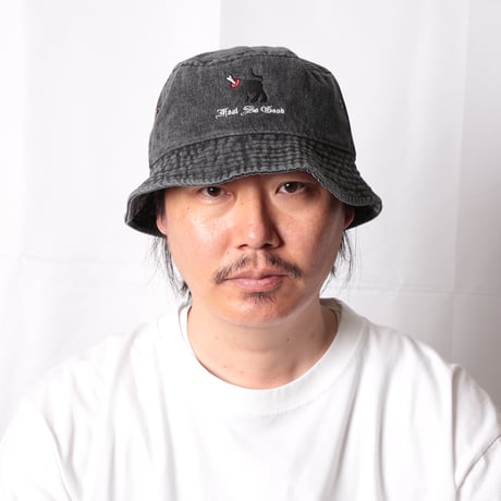 NO NECK DOG DENIM BUCKET HAT　【先行受注】6/21(日)23:59まで受付｜7月上旬発送予定