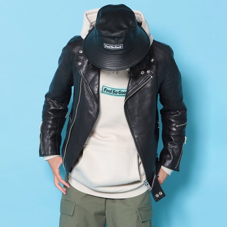 Box Logo Wappen Pu Bucket Hat