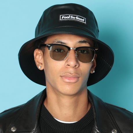Box Logo Wappen Pu Bucket Hat